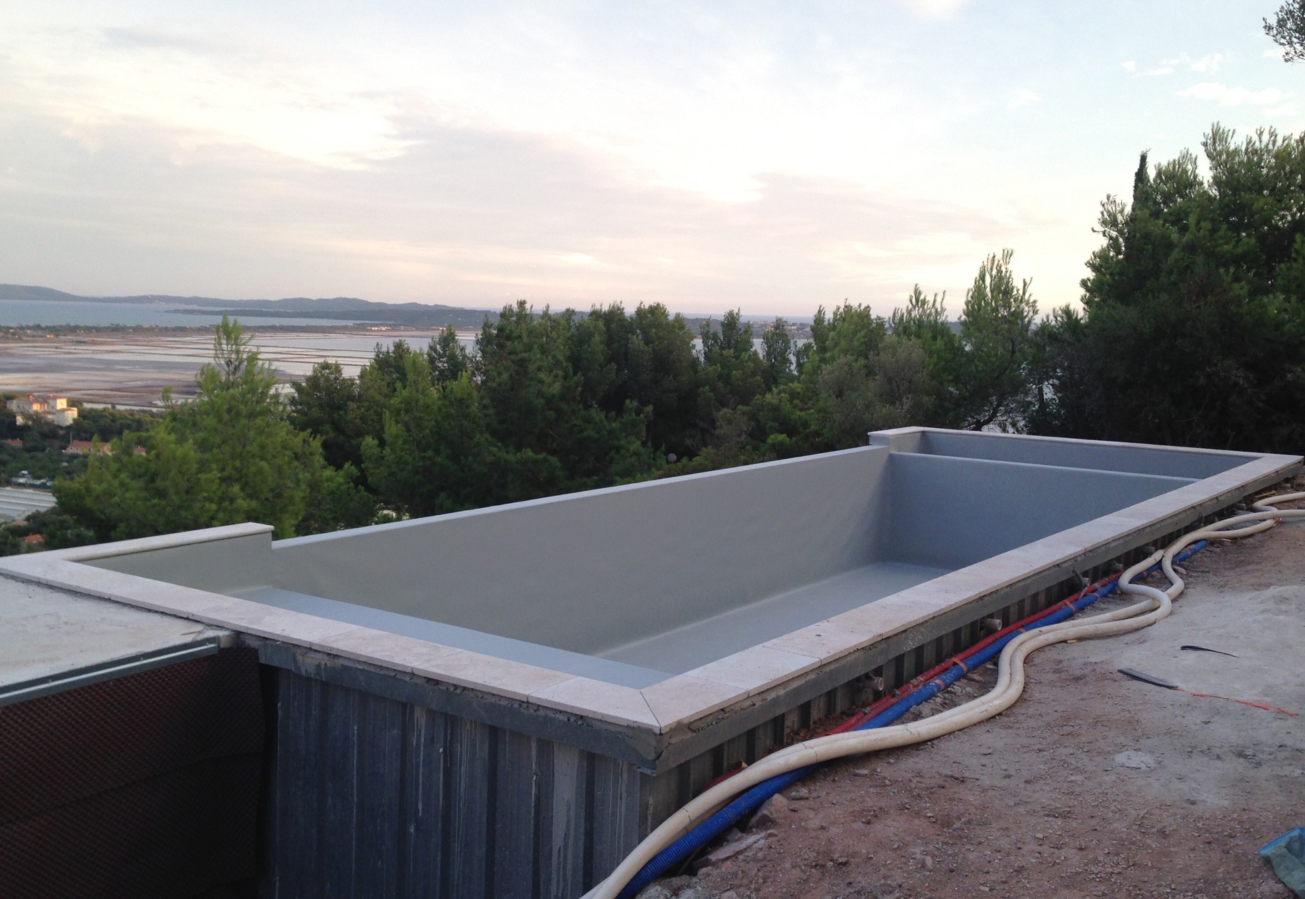 Construction de piscine