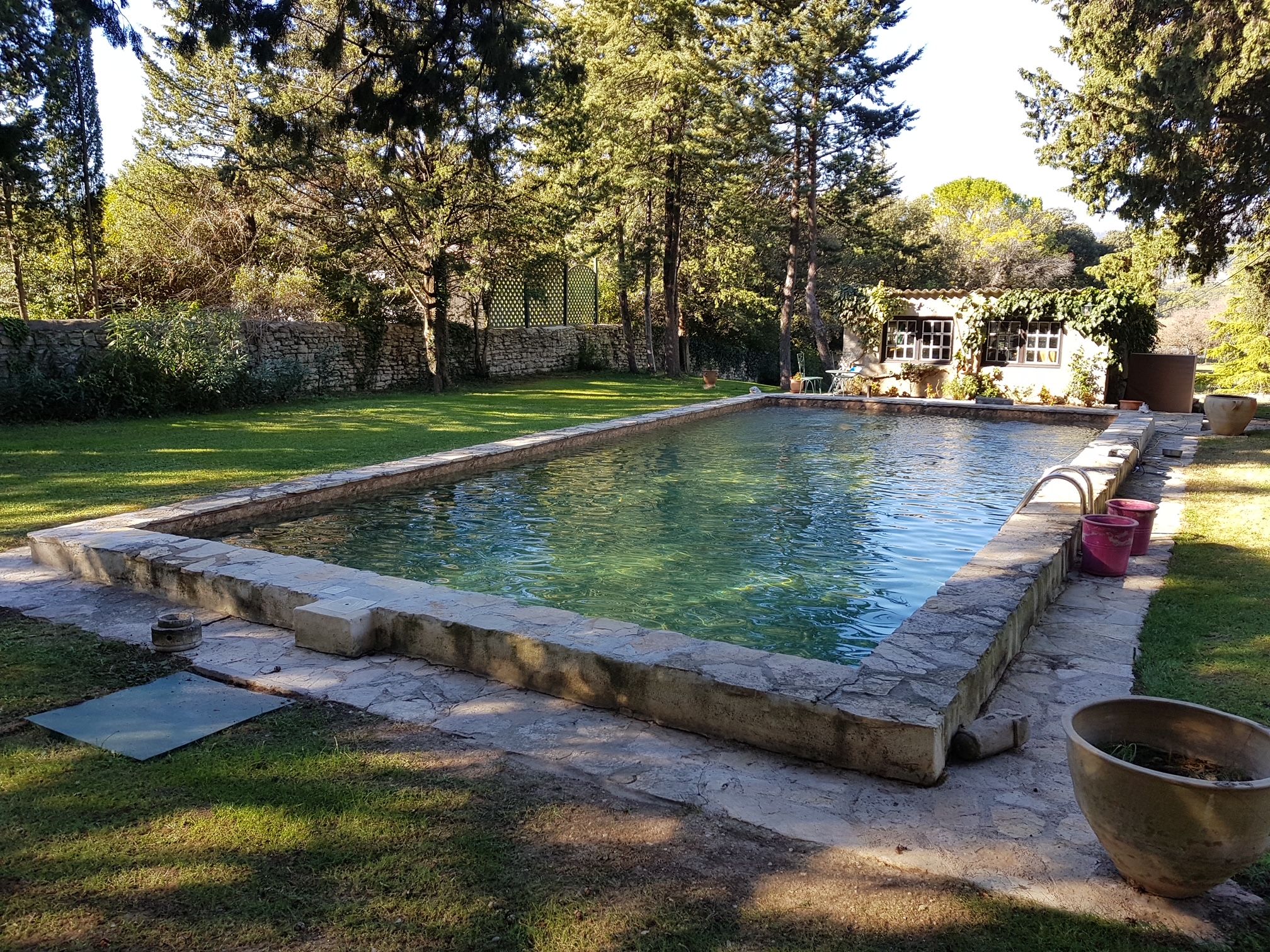 Piscine en béton