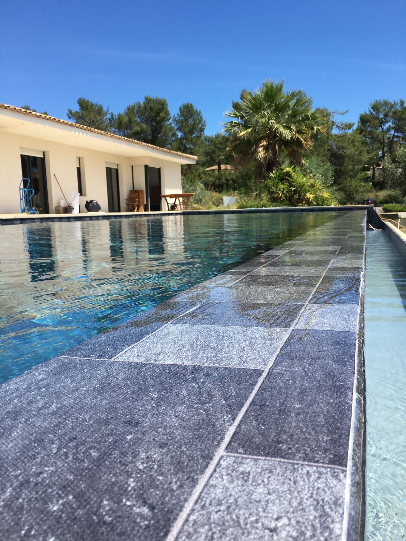 Piscine en béton