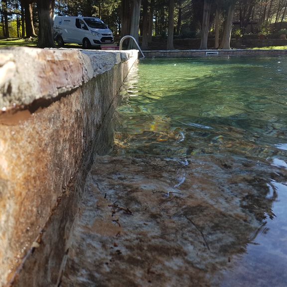 Piscine en béton