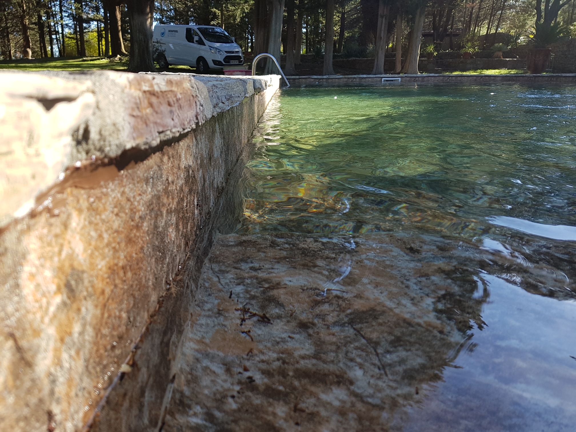 Piscine en béton