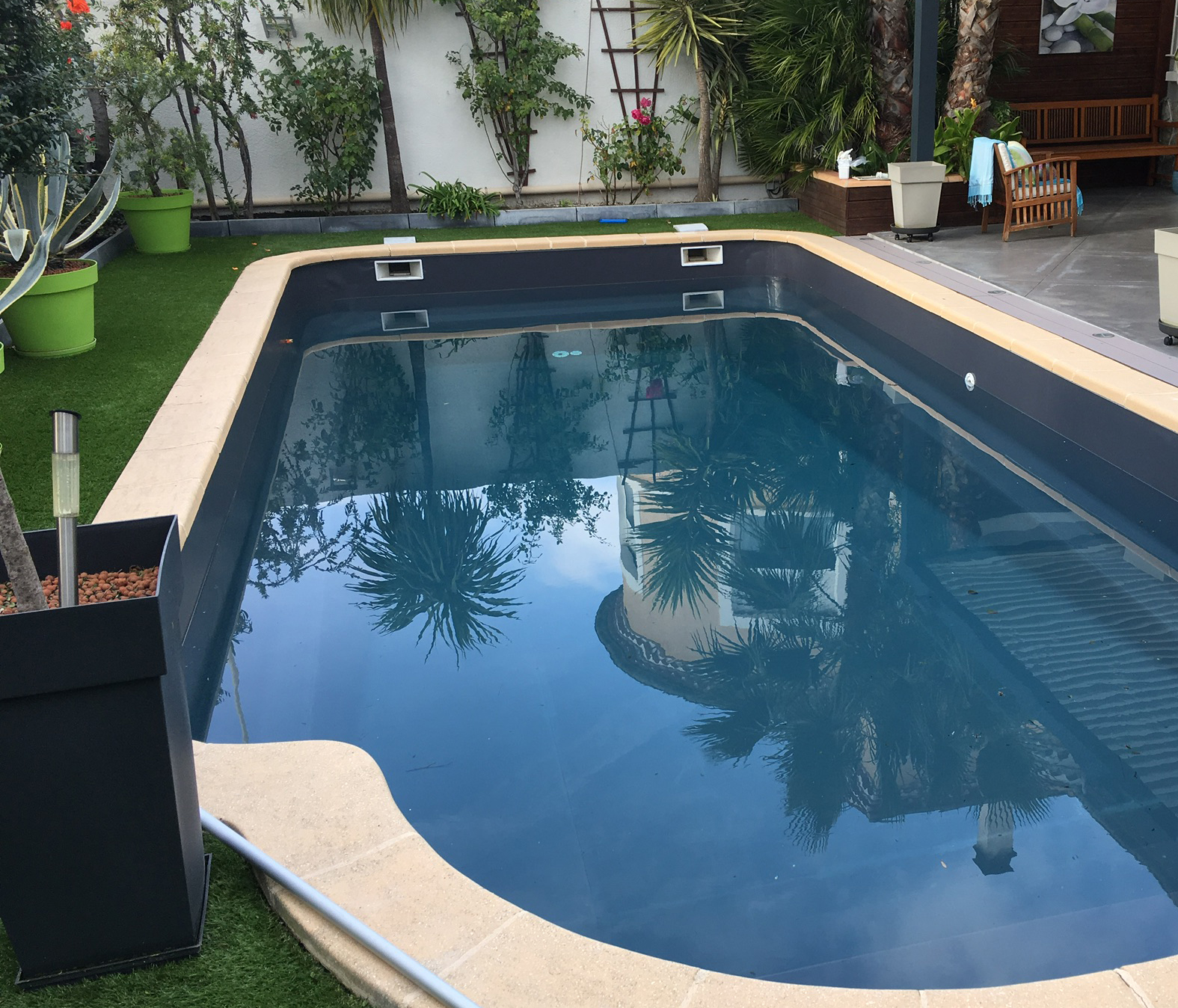 Remplacement de liner piscine