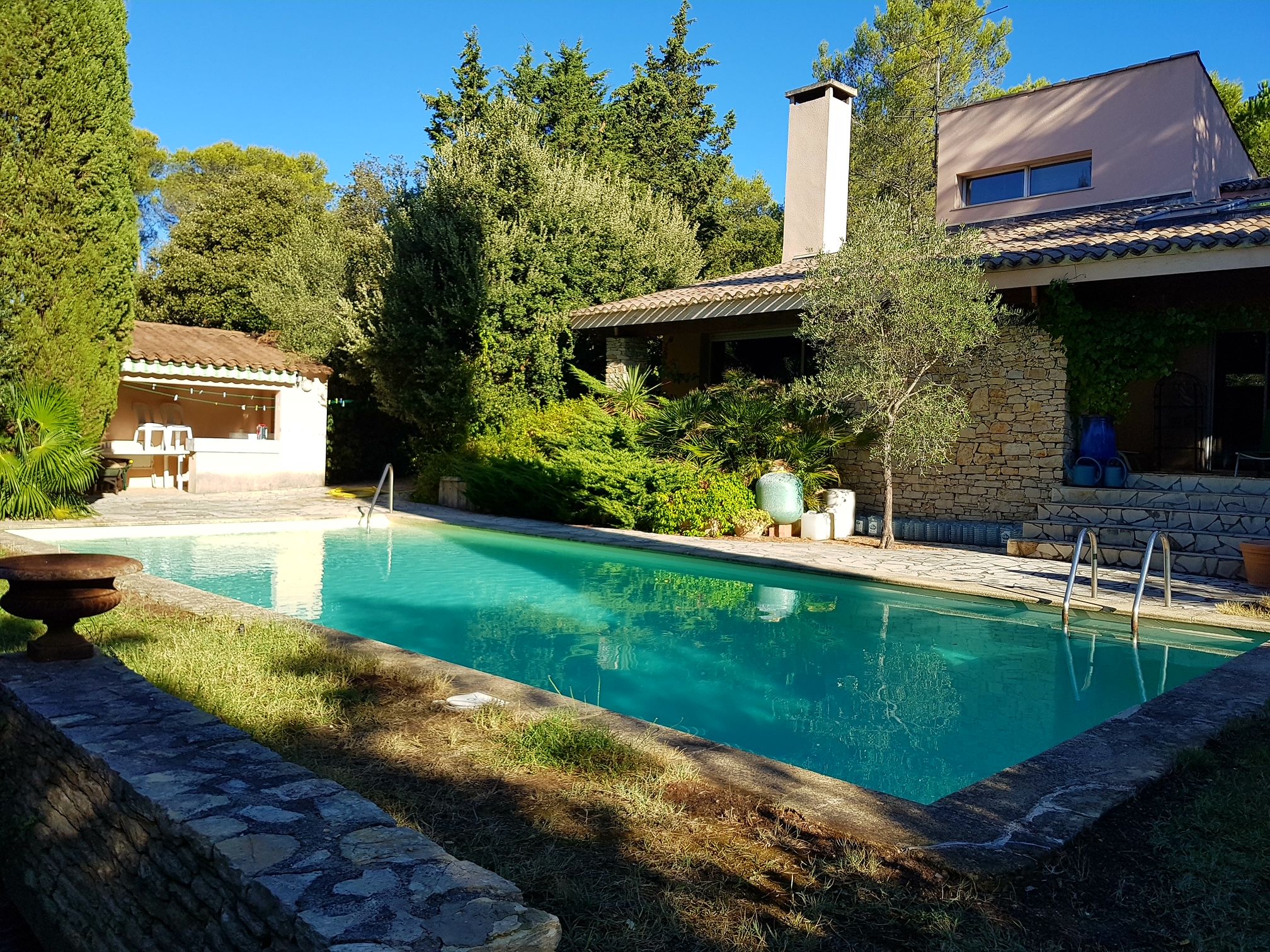 Piscine en béton