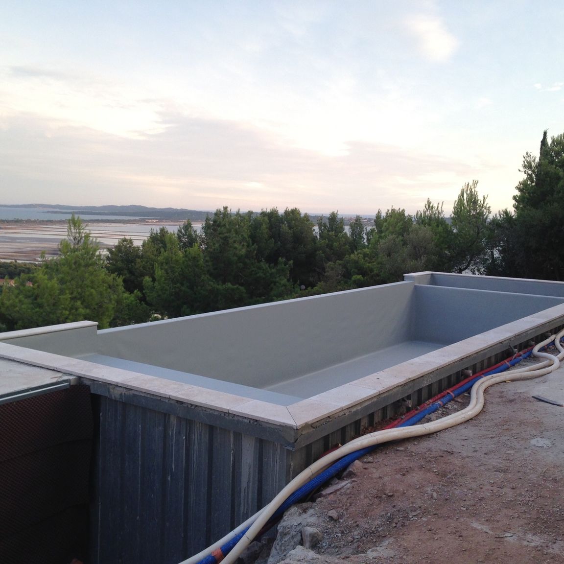 Rénovation piscine béton Montpellier